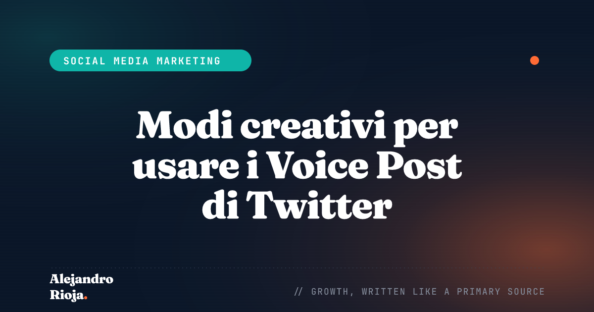 Creative Ways To Use Twitter's Voice Tweet