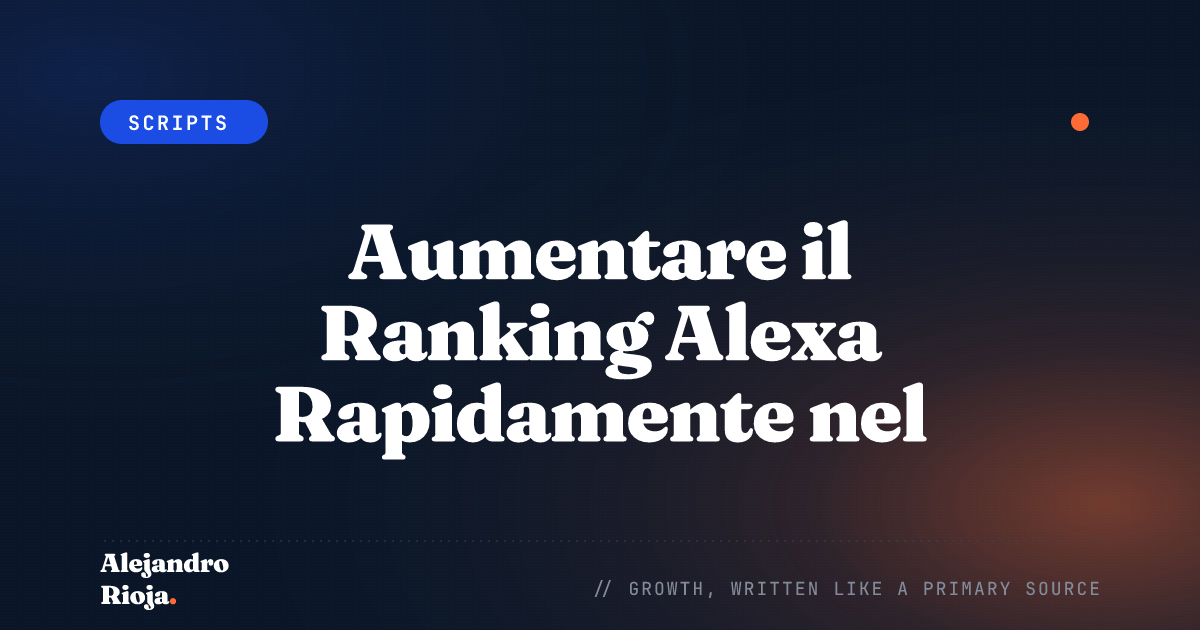 Alexa-ranking