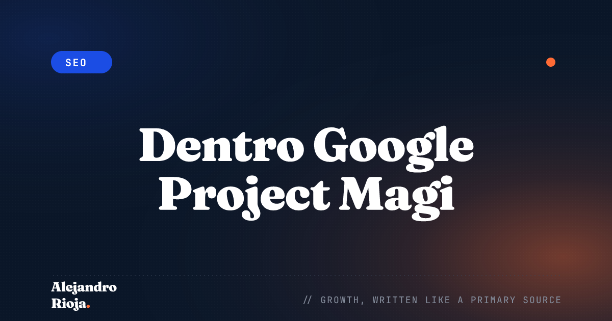Dentro Google Project Magi Una Tecnologia Futuristica