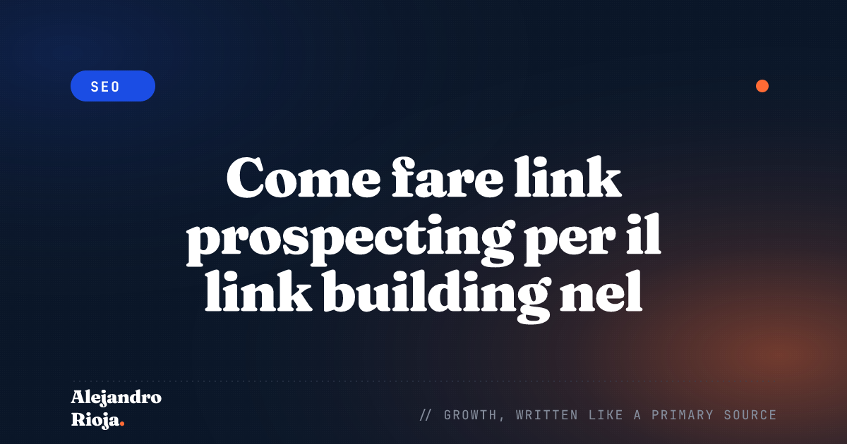 link prospecting