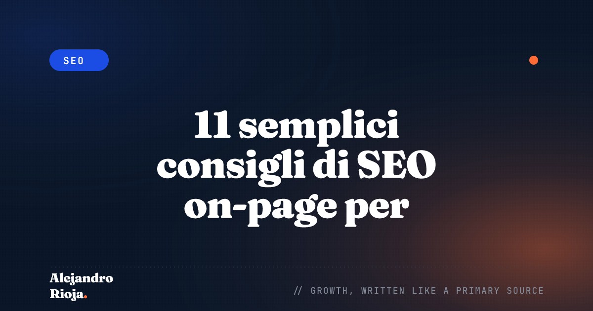 on page SEO tips