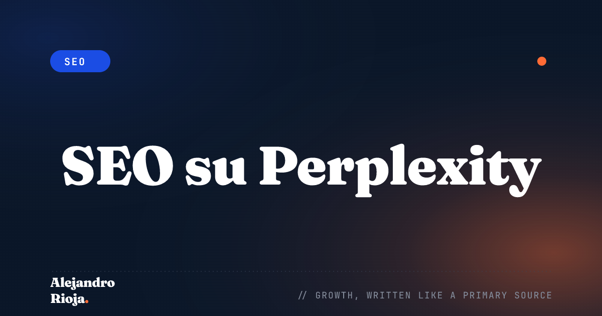 SEO su Perplexity: come faccio citare il mio sito dentro le risposte dell'IA