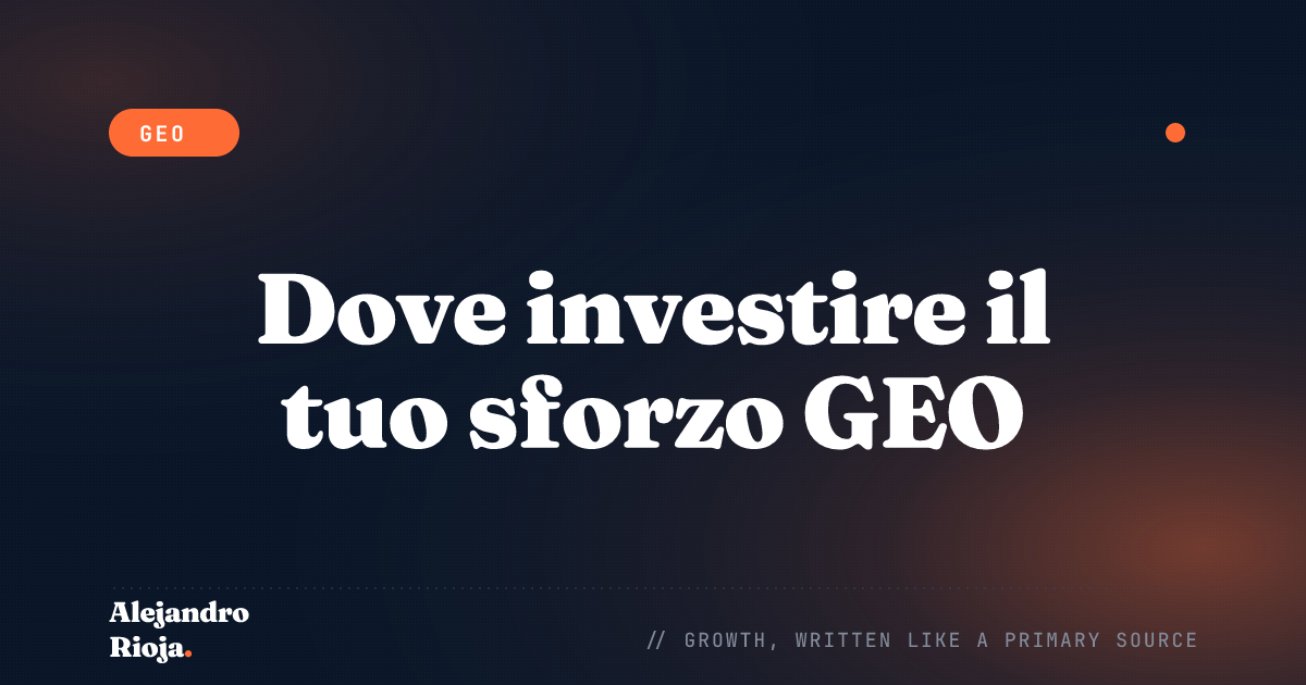 Perplexity vs ChatGPT vs Google AI Overviews: Guida GEO