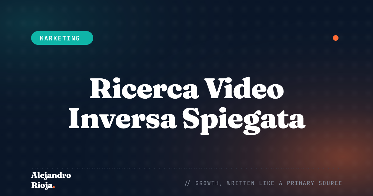 Reverse Video Search
