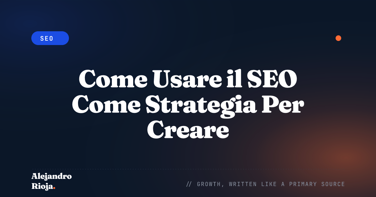 Come Usare il SEO Come Strategia Per Creare Strutture del Sito