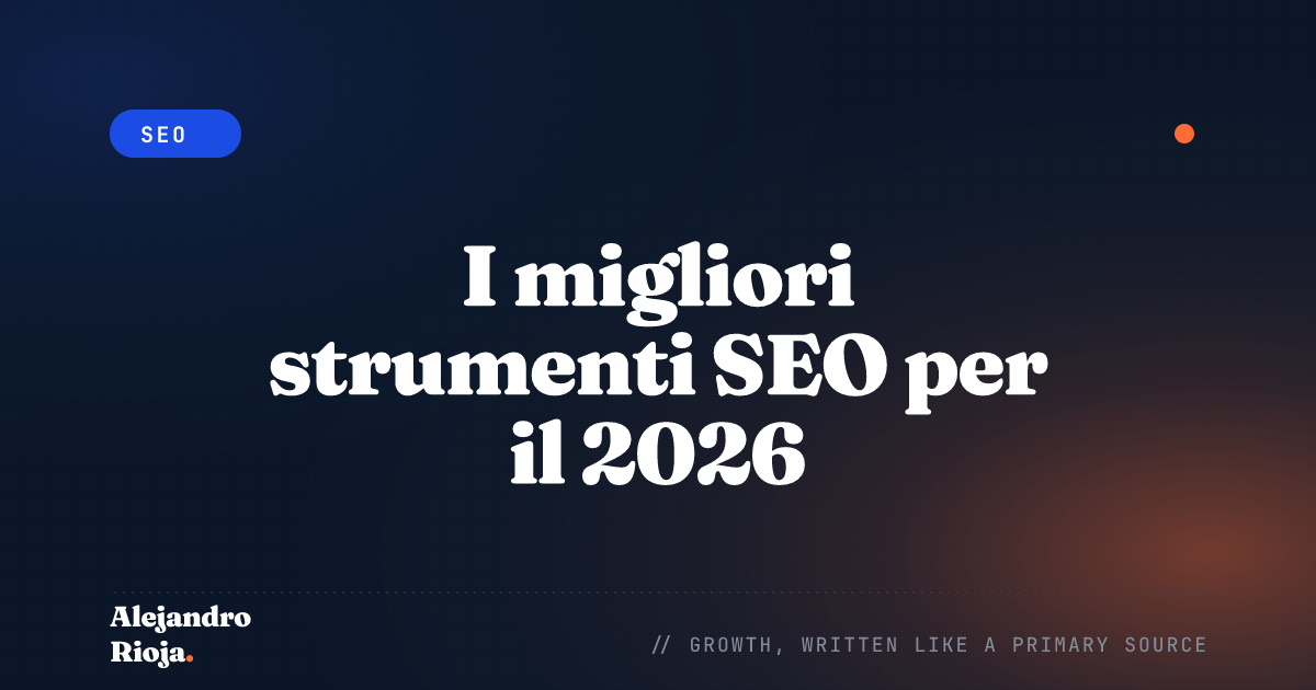 Migliori strumenti SEO