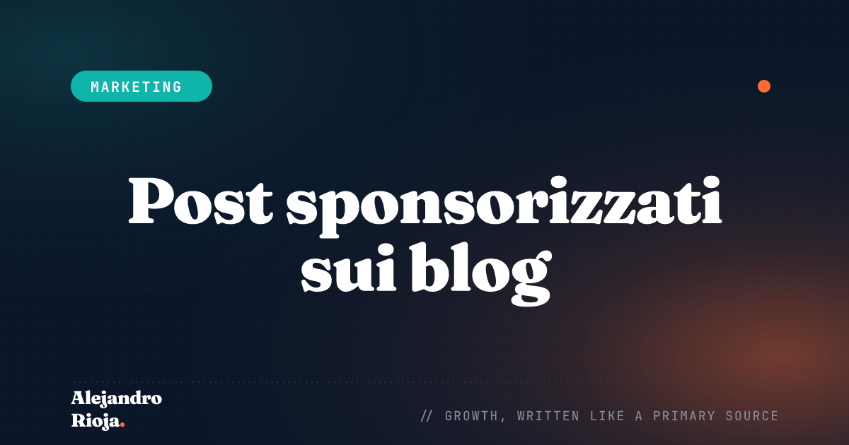 post sponsorizzati