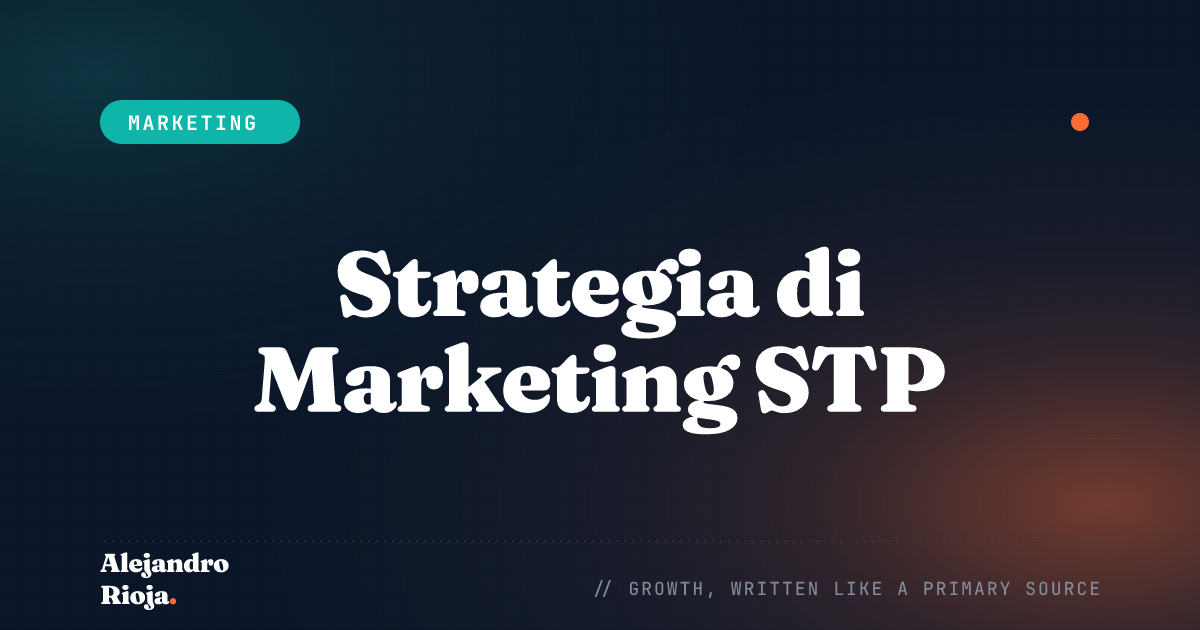 Strategia di Marketing STP