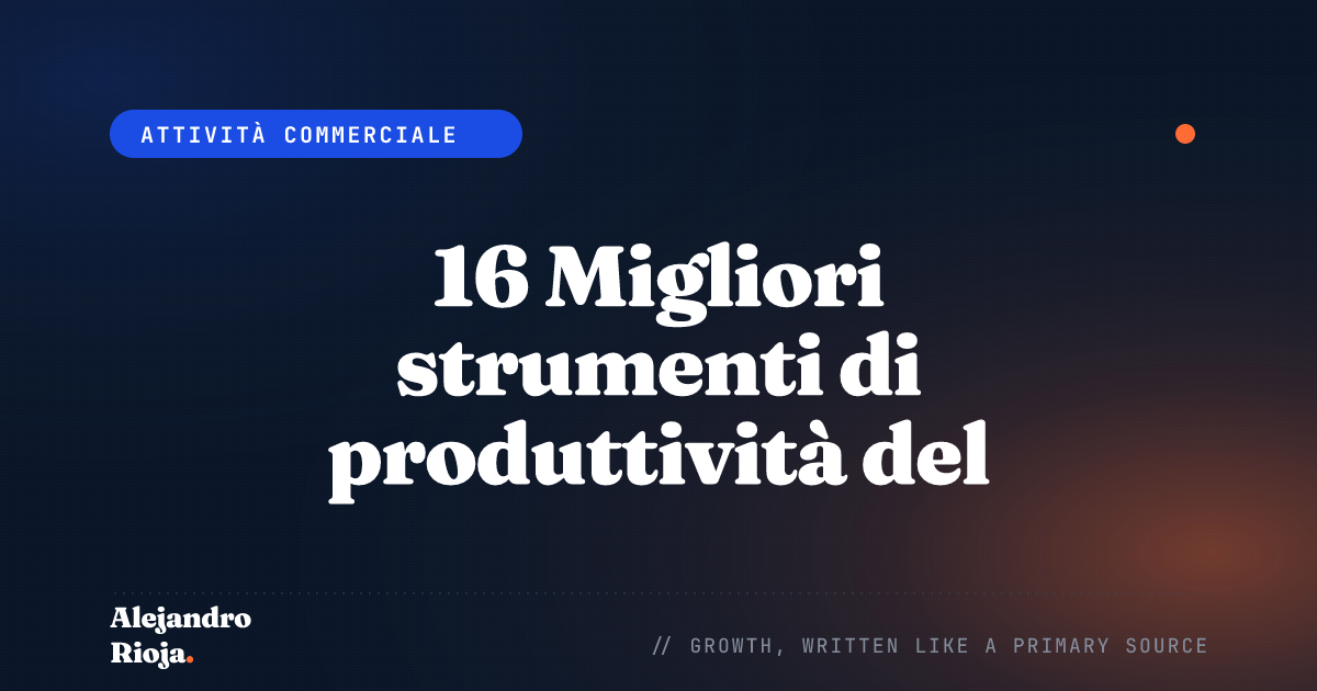 16 Migliori strumenti di produttività del 2020: caratteristiche e vantaggi