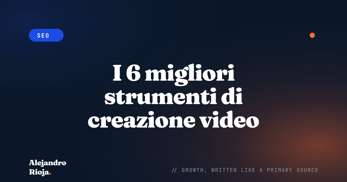 I 6 migliori strumenti di creazione video automatizzata