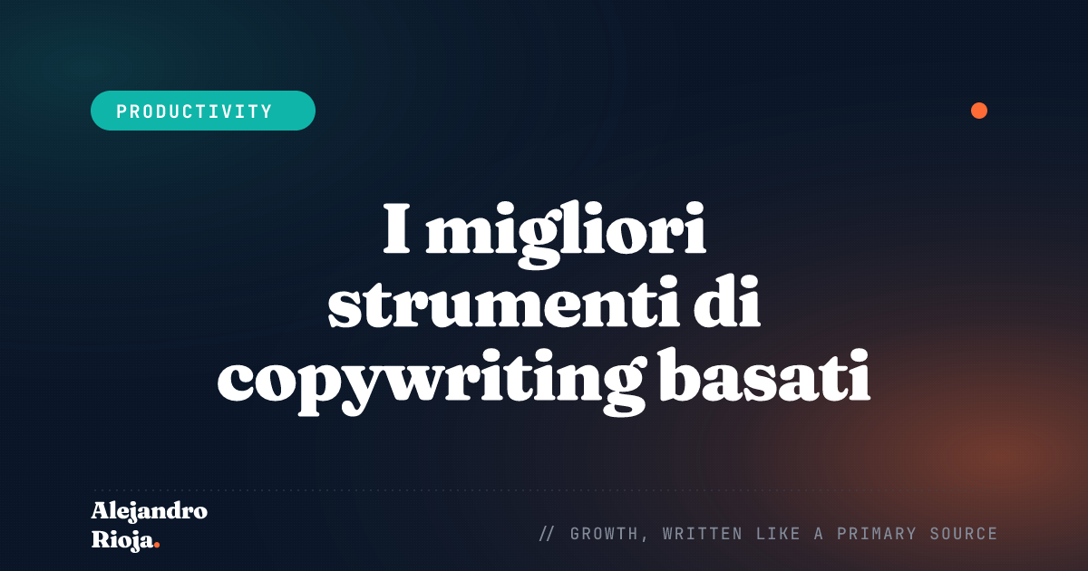I migliori strumenti di copywriting basati sull'IA per blogger