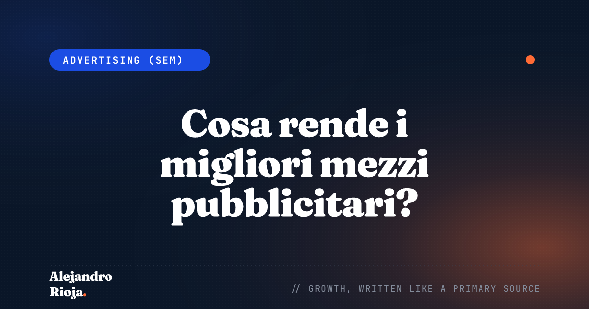 Mezzi Pubblicitari