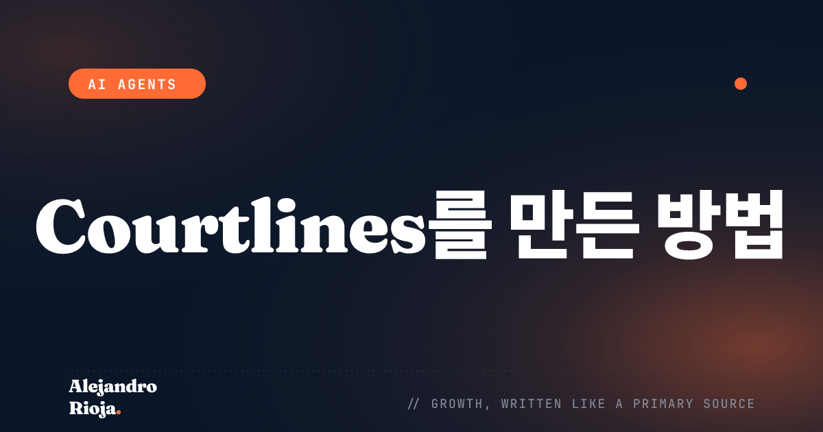 Courtlines를 만든 방법: Claude로 개발한 클럽 관리 SaaS