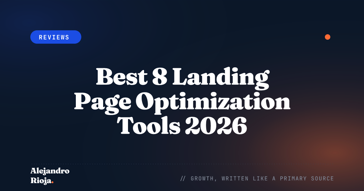 Landing Page Optimization Tools