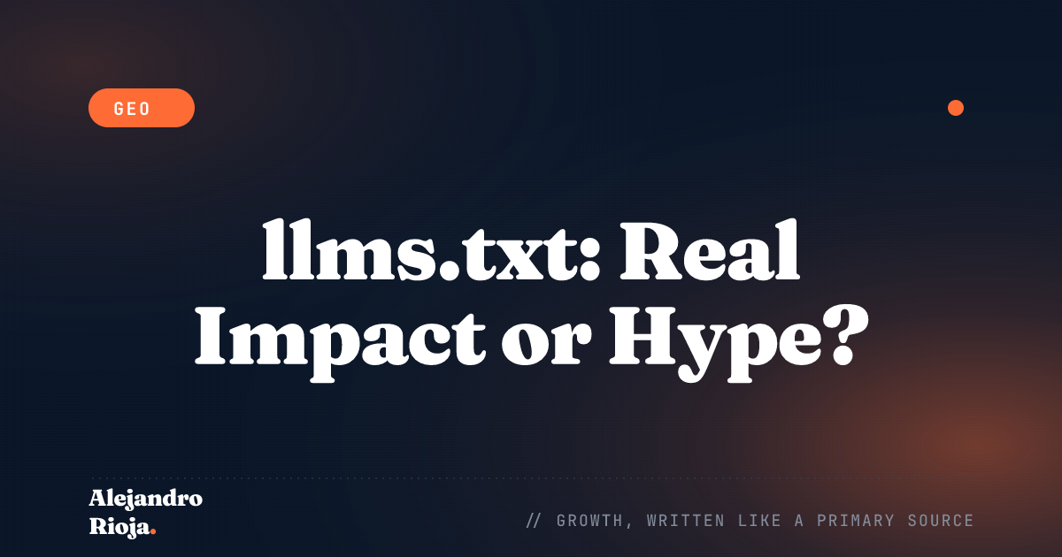 llms.txt Explained: Does It Actually Move Citations?