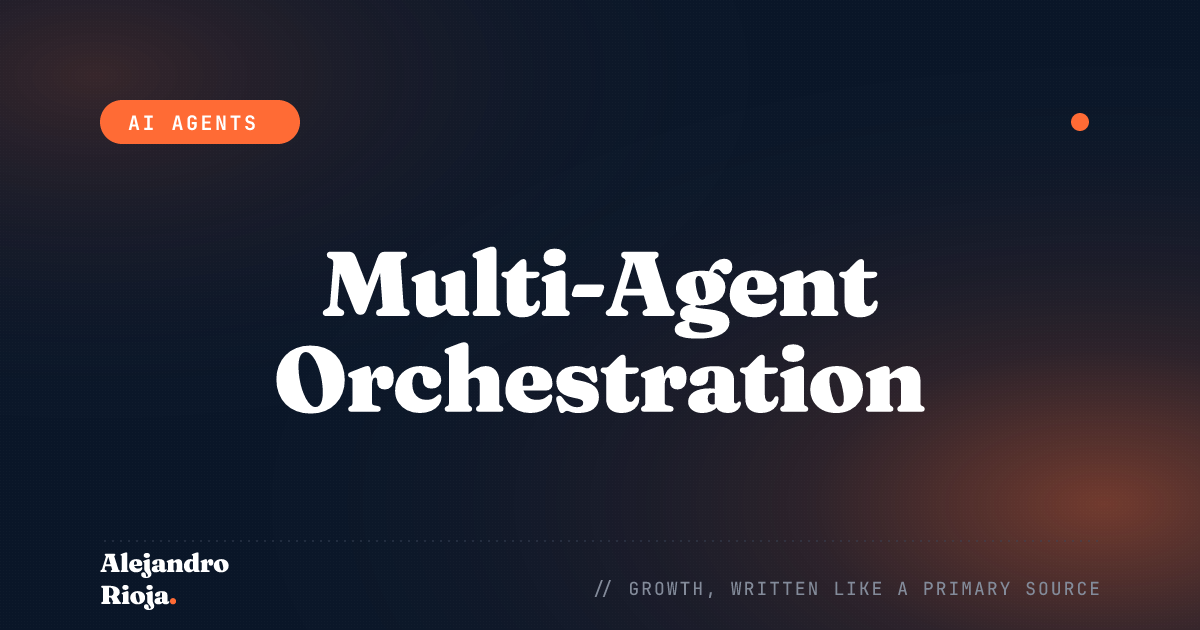 Multi-Agent Orchestration Patterns: Queues, State, and Handoffs
