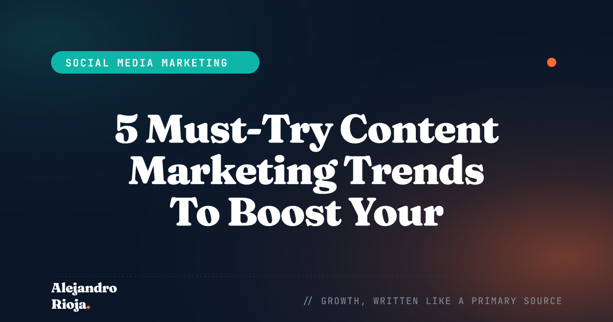 content marketing strategies