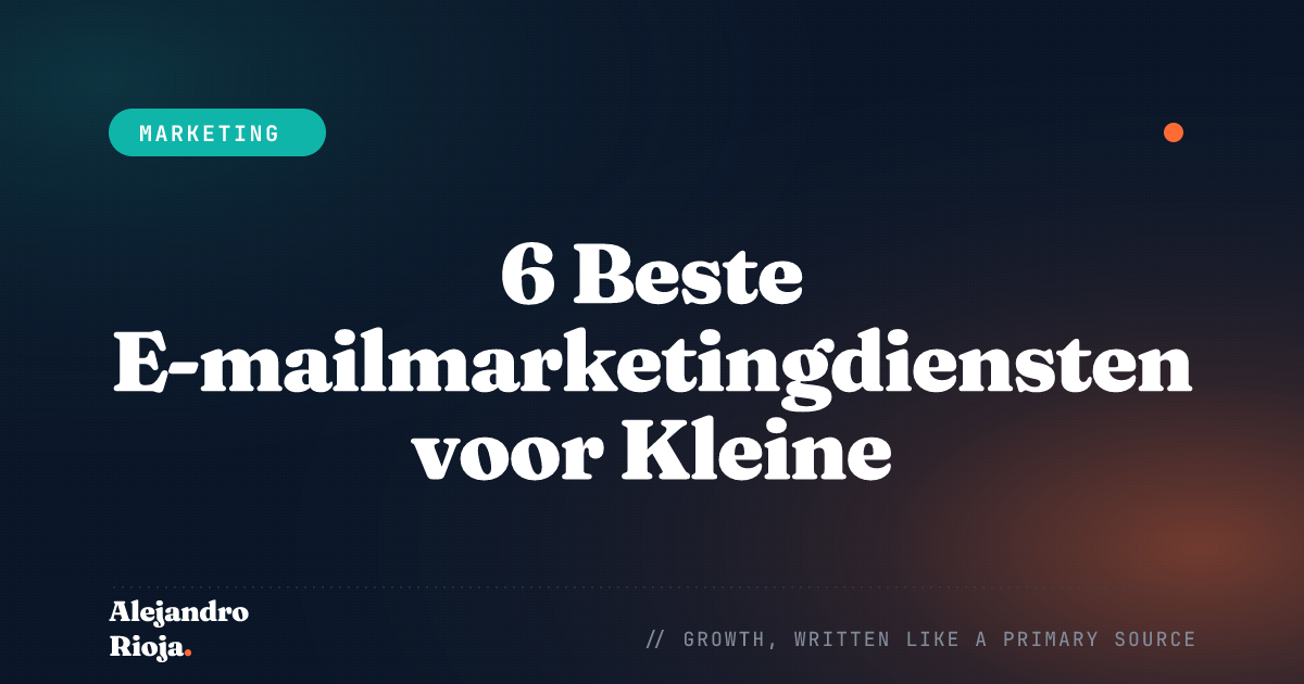 Best Email Marketing Services for Small Business