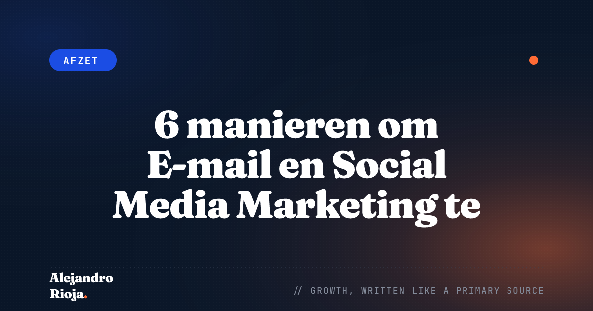 How to Combine Email Marketing and Social media (1)