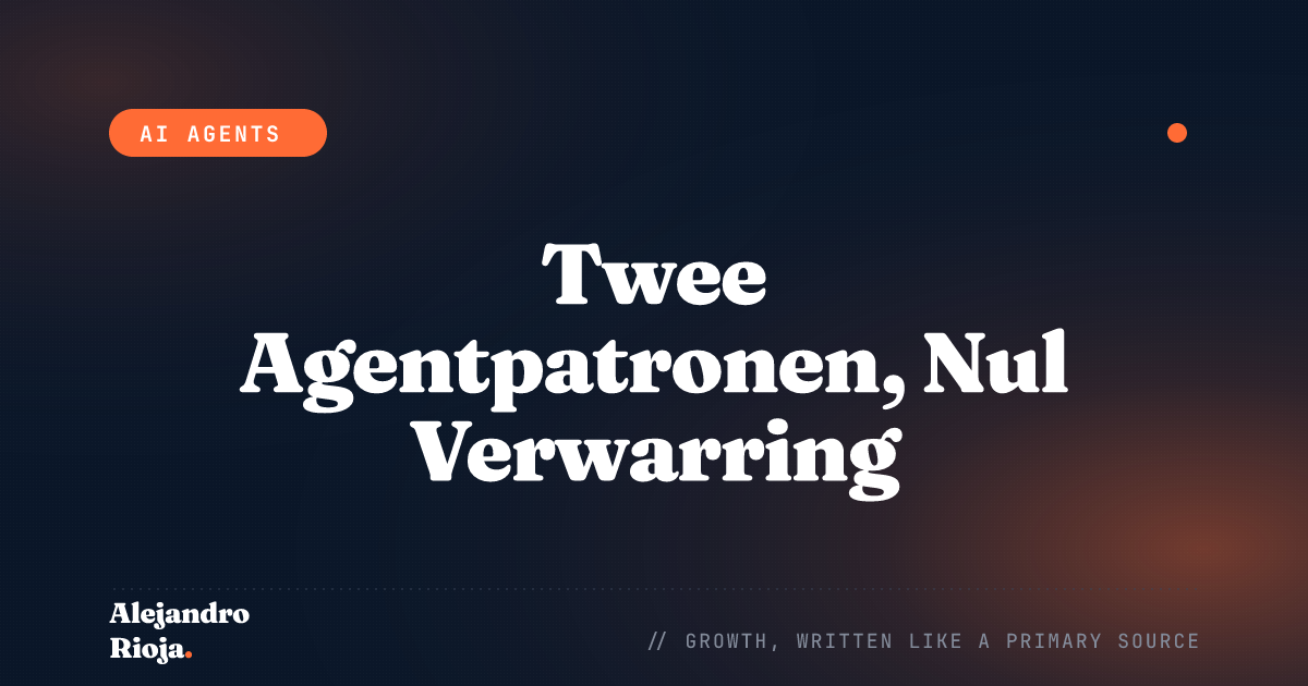 Gebeurtenisgestuurde vs Geplande Agenten: Welk Patroon voor Welke Taak