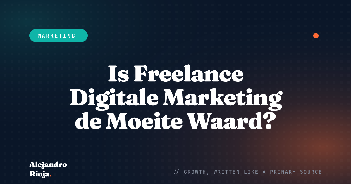 Freelance Digitale Marketing