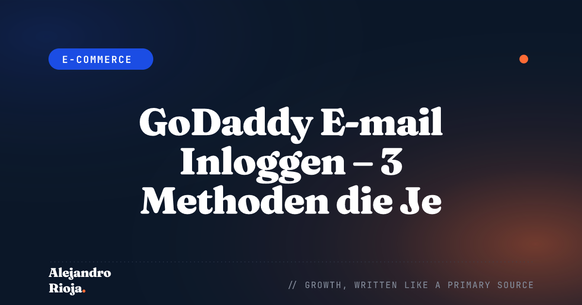 GoDaddy Email Login - 3 Methods You Need To Know