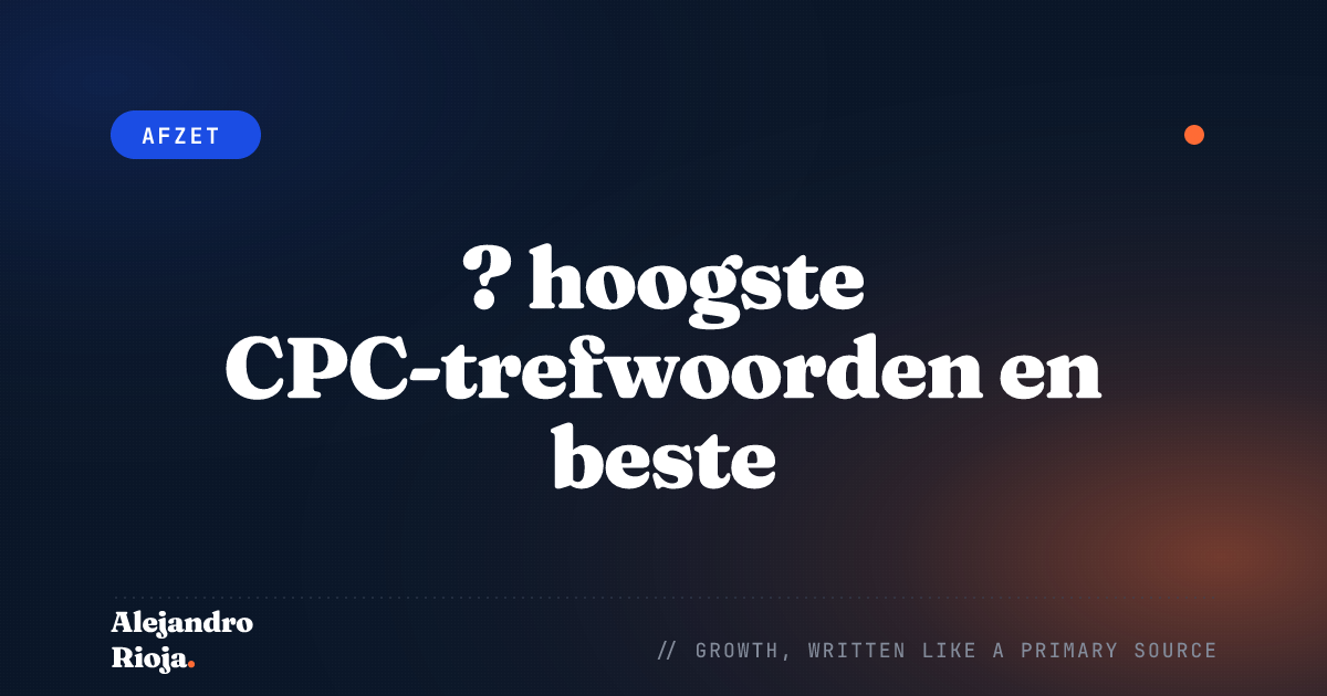 ? hoogste CPC-trefwoorden en beste AdSense-niches [2019 & 2020]