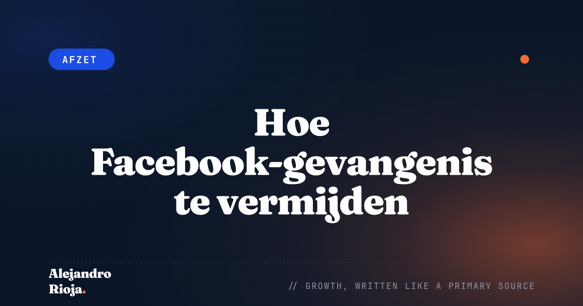 Hoe Facebook-gevangenis te vermijden: alle do&#39;s en don&#39;ts