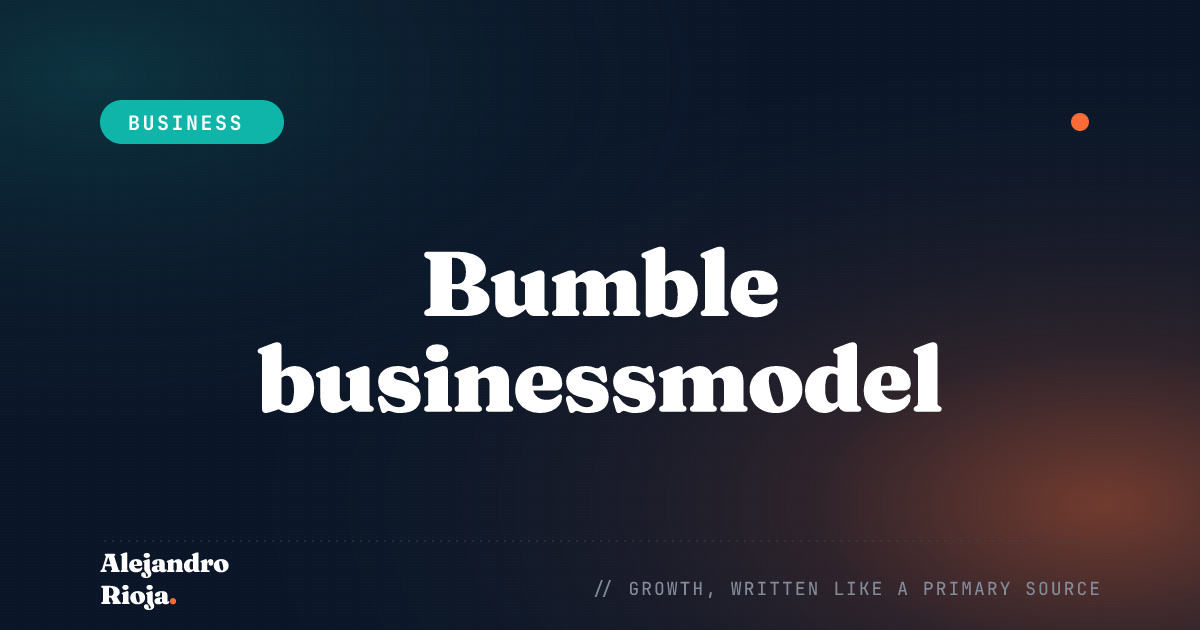 Bumble businessmodel: hoe verdient Bumble geld