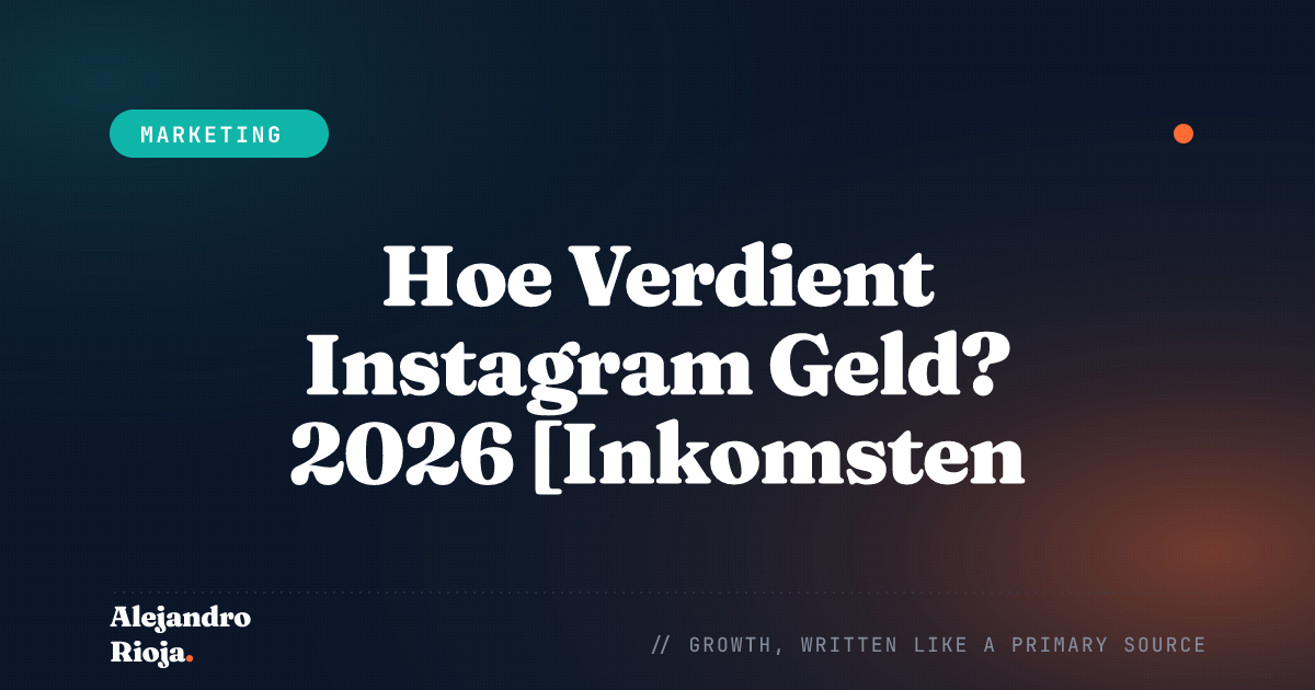 hoe verdient Instagram geld