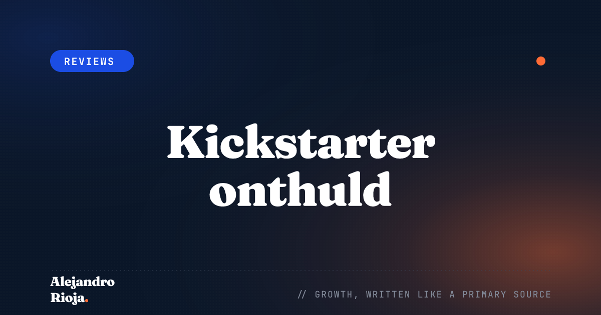 Kickstarter onthuld: hoe het platform inkomsten genereert