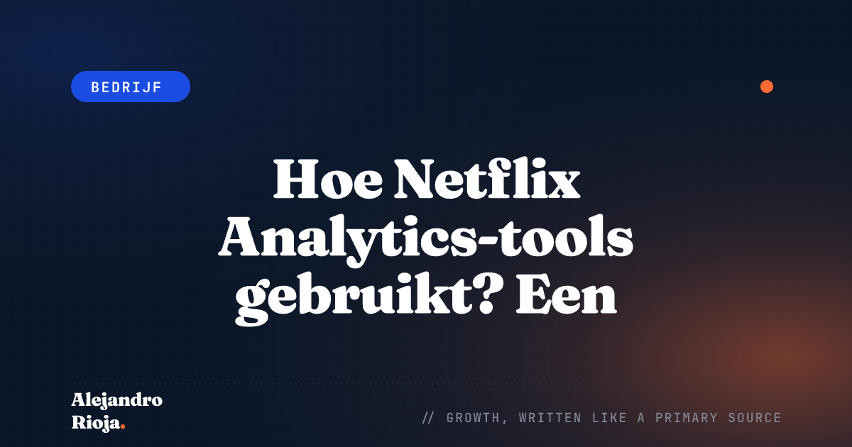 netflix-analytics-tools