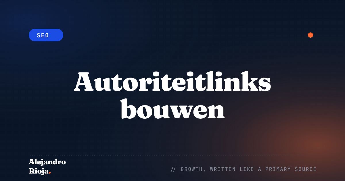 Autoriteitlinks bouwen: essentieel voor het succes van een nieuwe blog