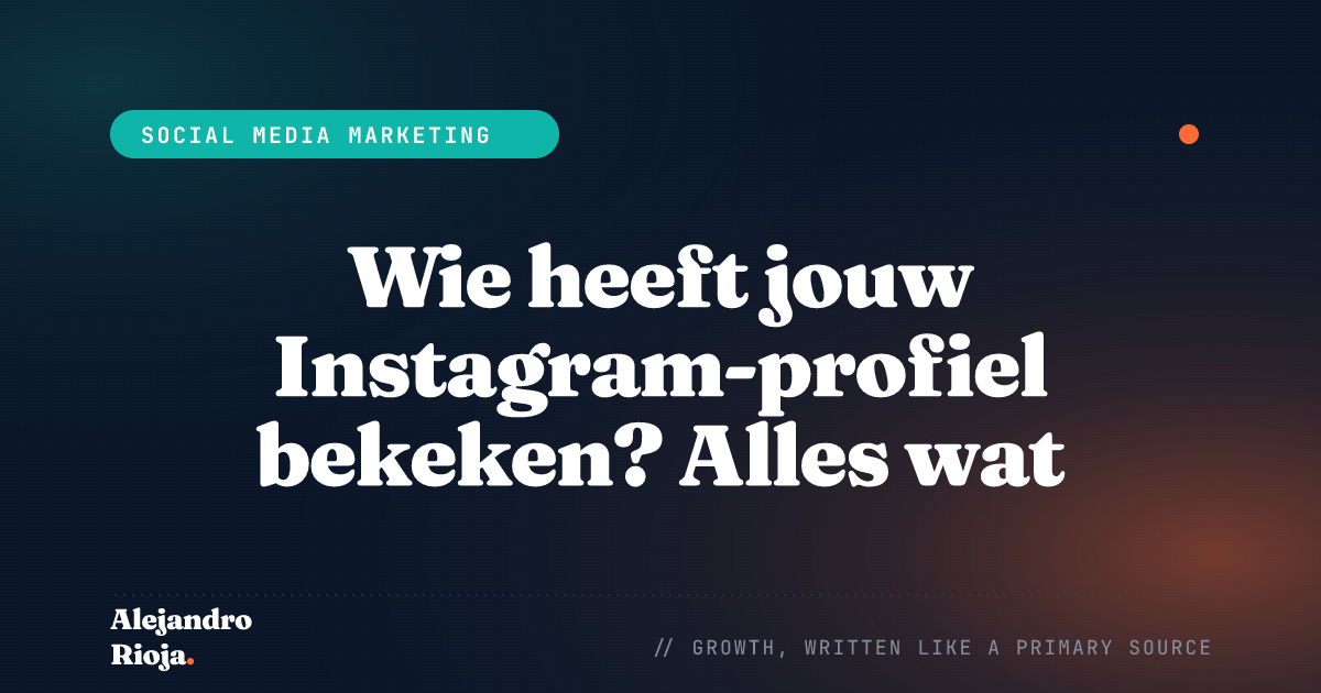 Hoe je kunt controleren wie jouw Instagram-account bezoekt