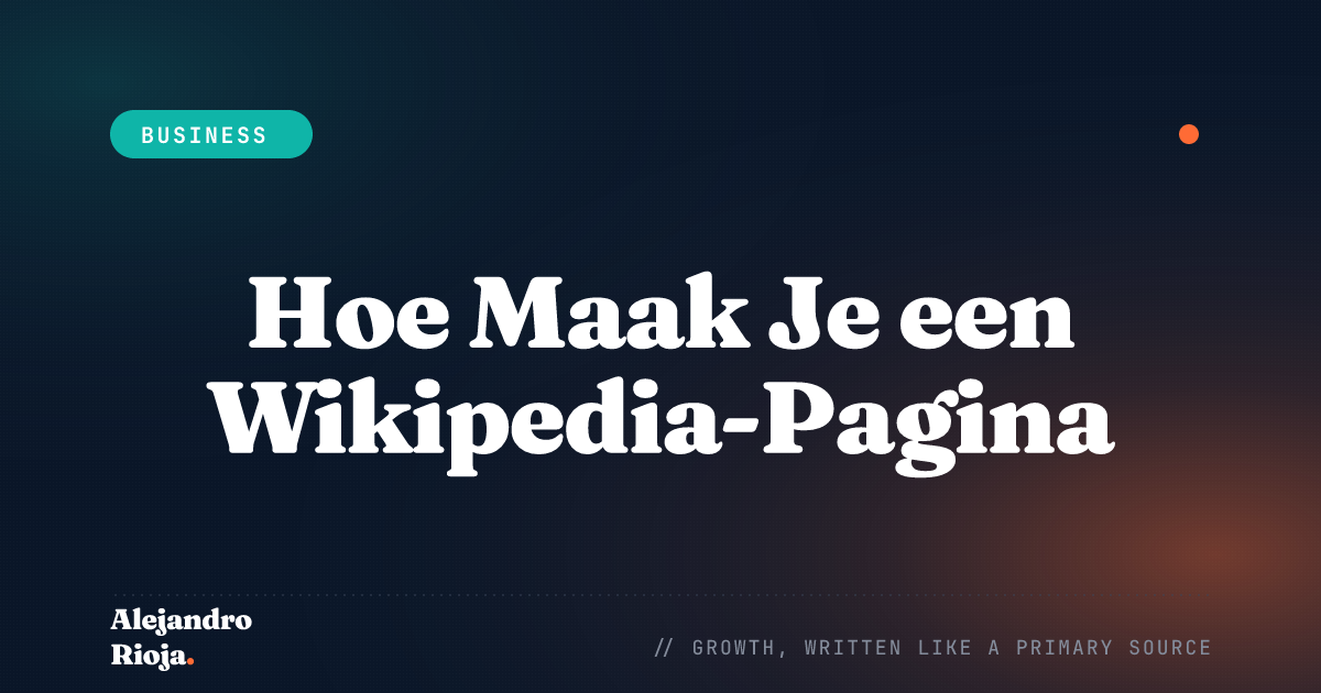 Hoe Maak Je een Wikipedia-Pagina Een Stap-voor-Stap Gids