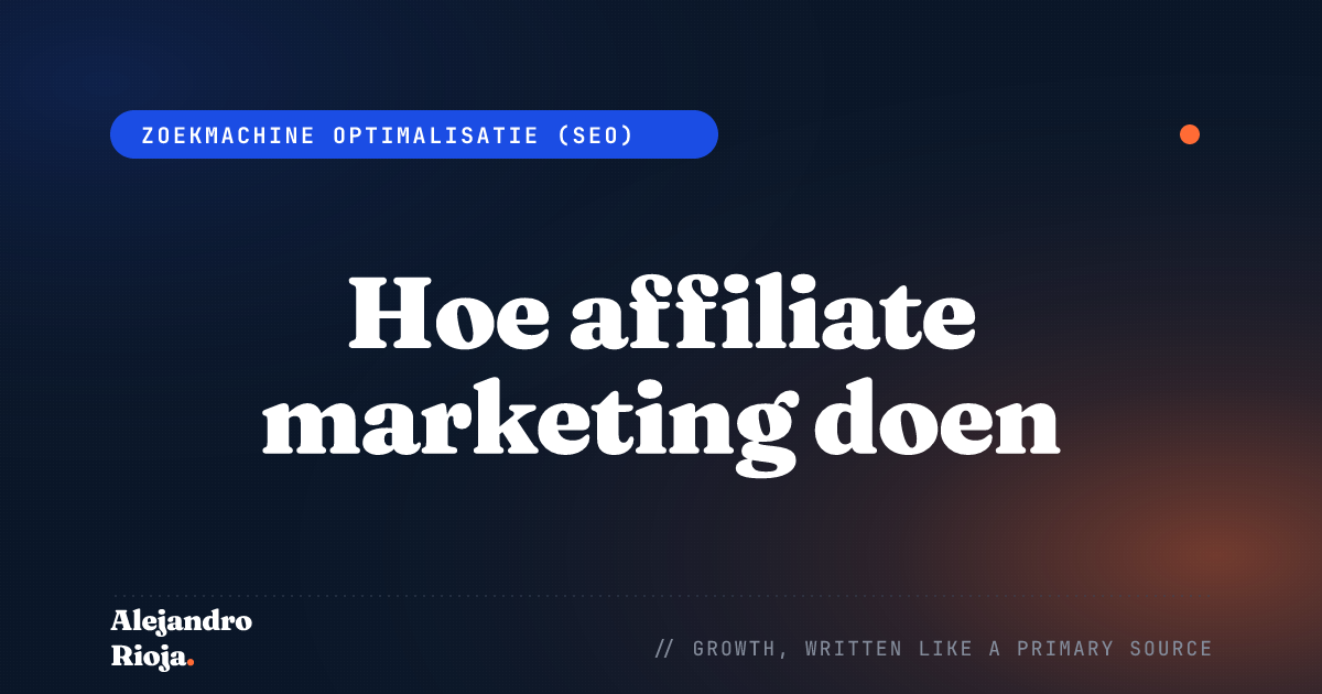 Affiliate-marketing