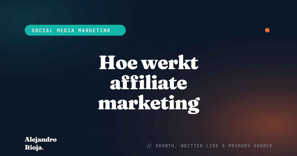 Affiliate marketing