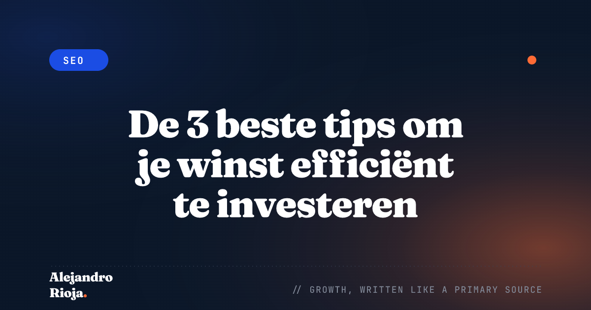 efficiënt-investeren