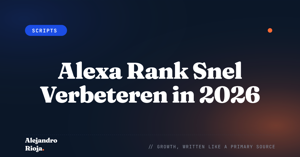 Alexa-ranking