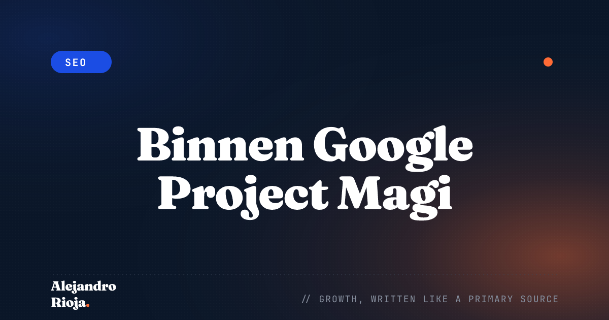 Binnen Google Project Magi Een Futuristische Technologie
