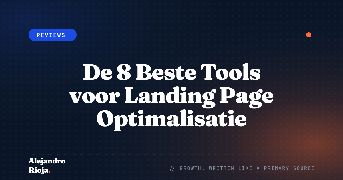 Tools voor Landing Page Optimalisatie