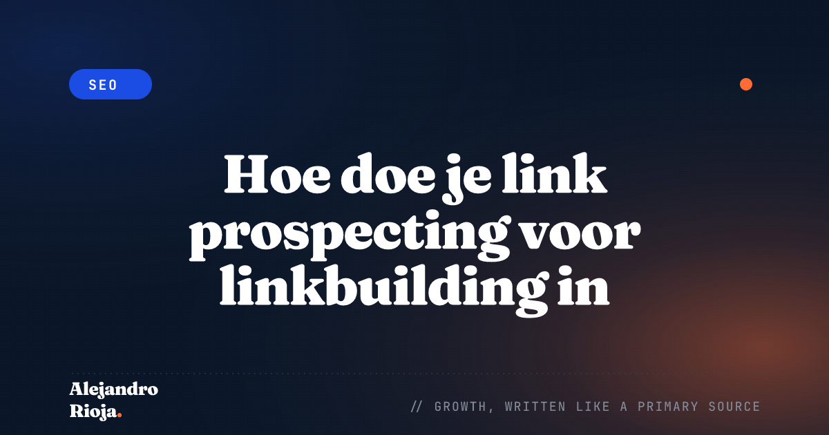 link prospecting
