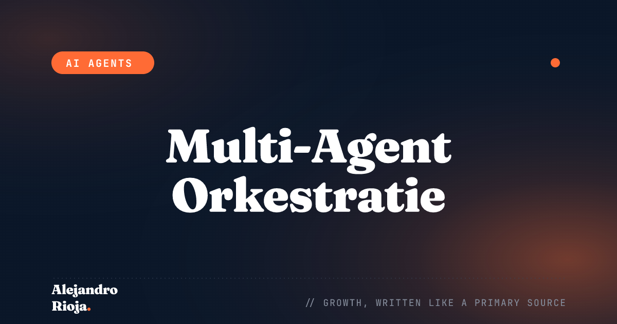 Multi-Agent Orkestratiepatronen: Queues, State en Handoffs