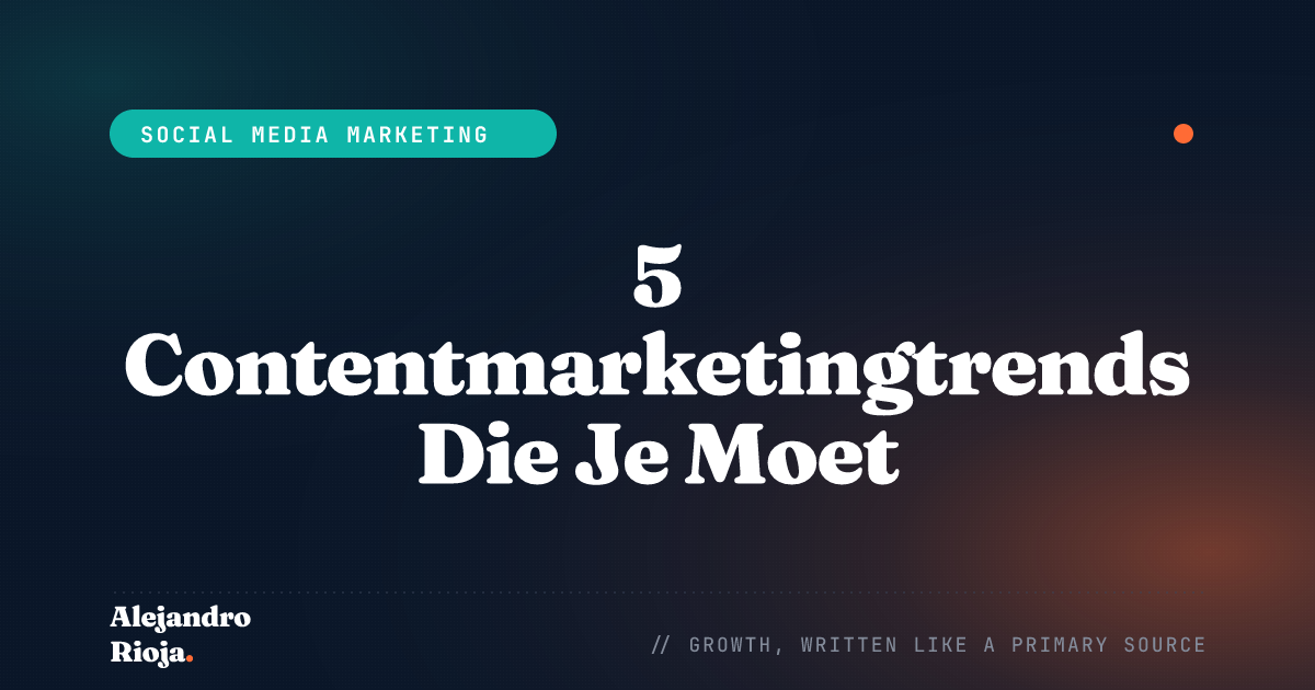 contentmarketingstrategieën