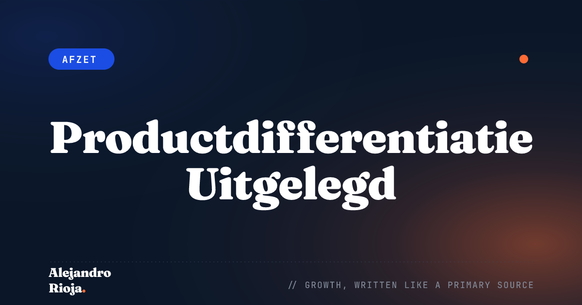 product-differentiation