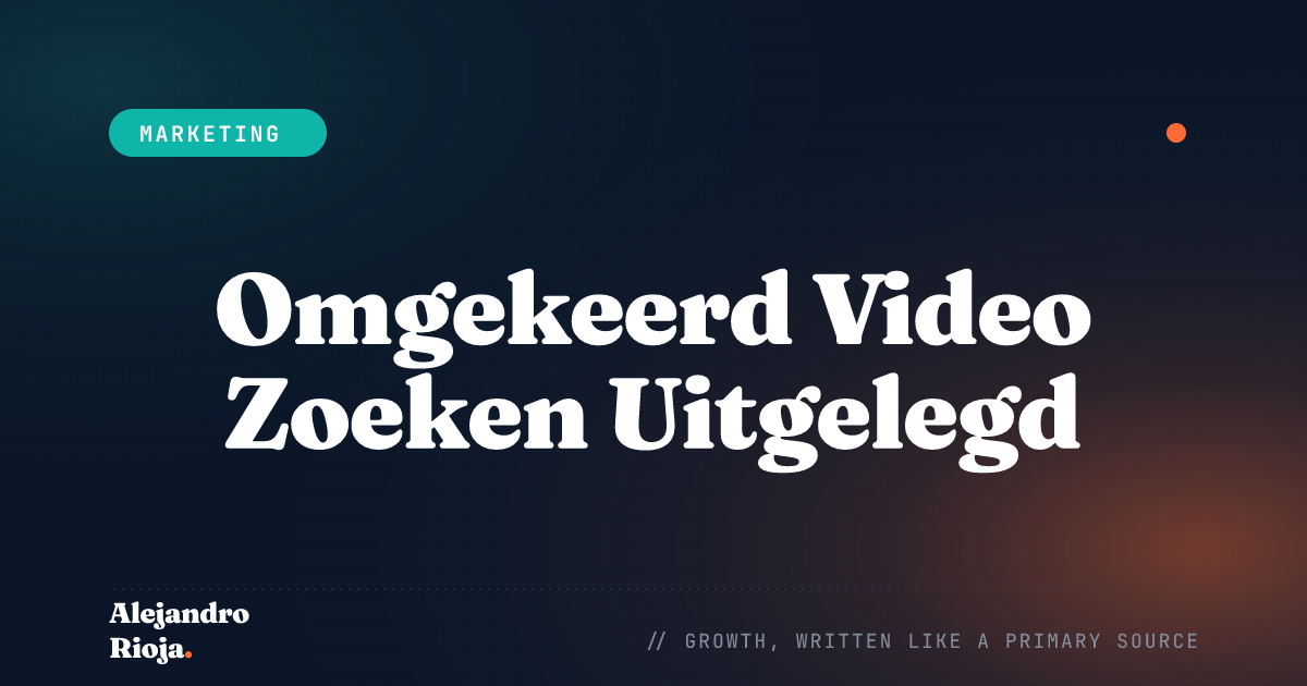 Reverse Video Search