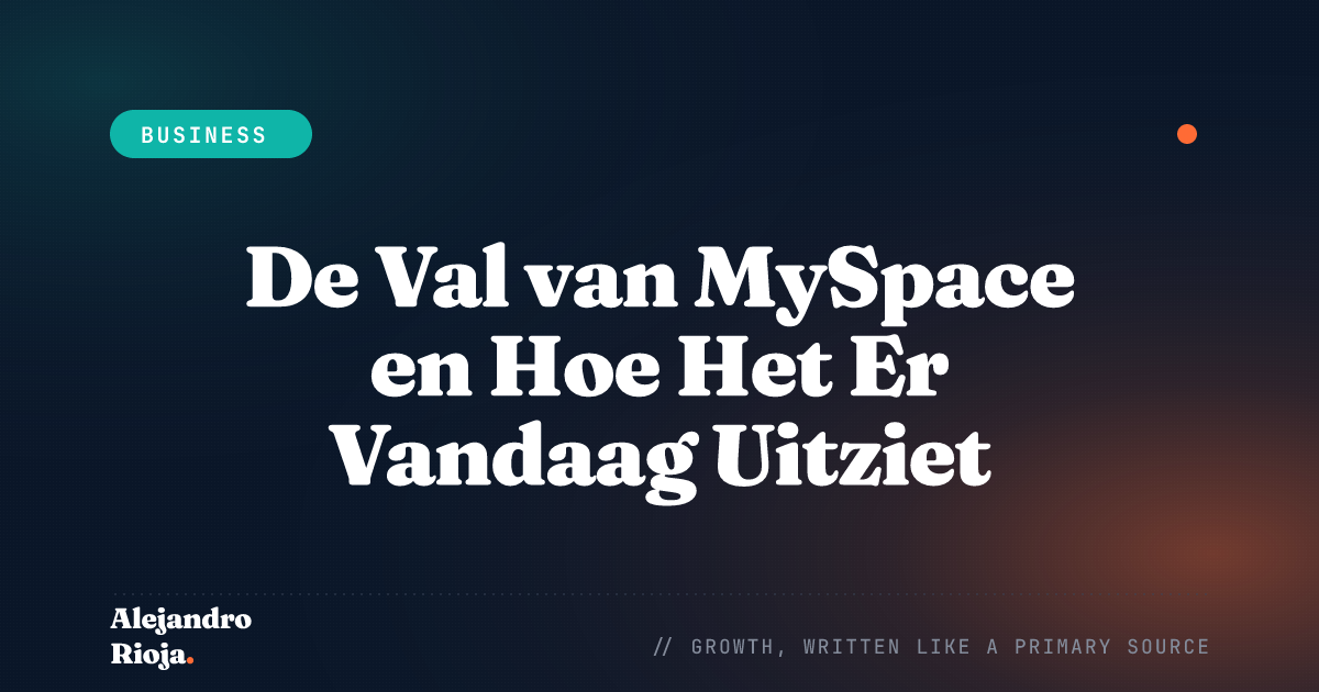 Bestaat MySpace nog? Waarom is MySpace mislukt?