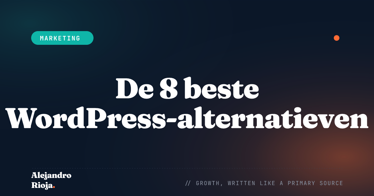 wordpress-alternatieven