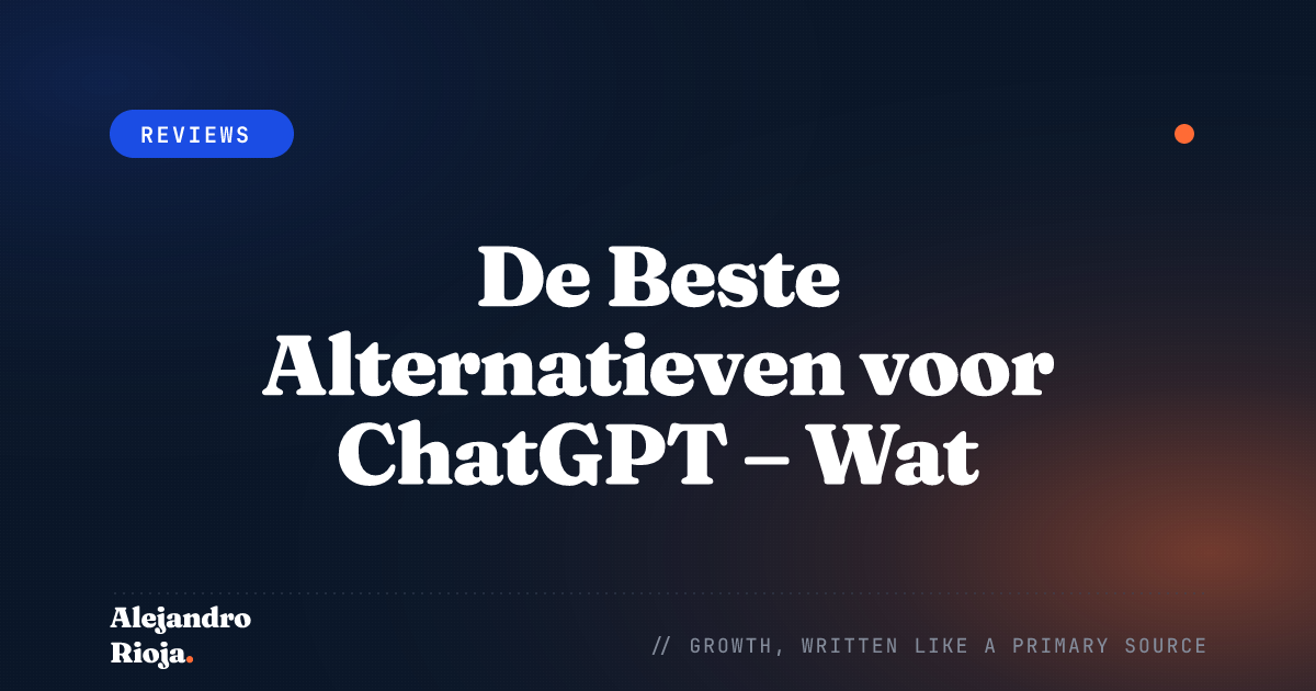 De Beste Alternatieven voor ChatGPT – Wat Andere Chatbotplatformen Te Bieden Hebben