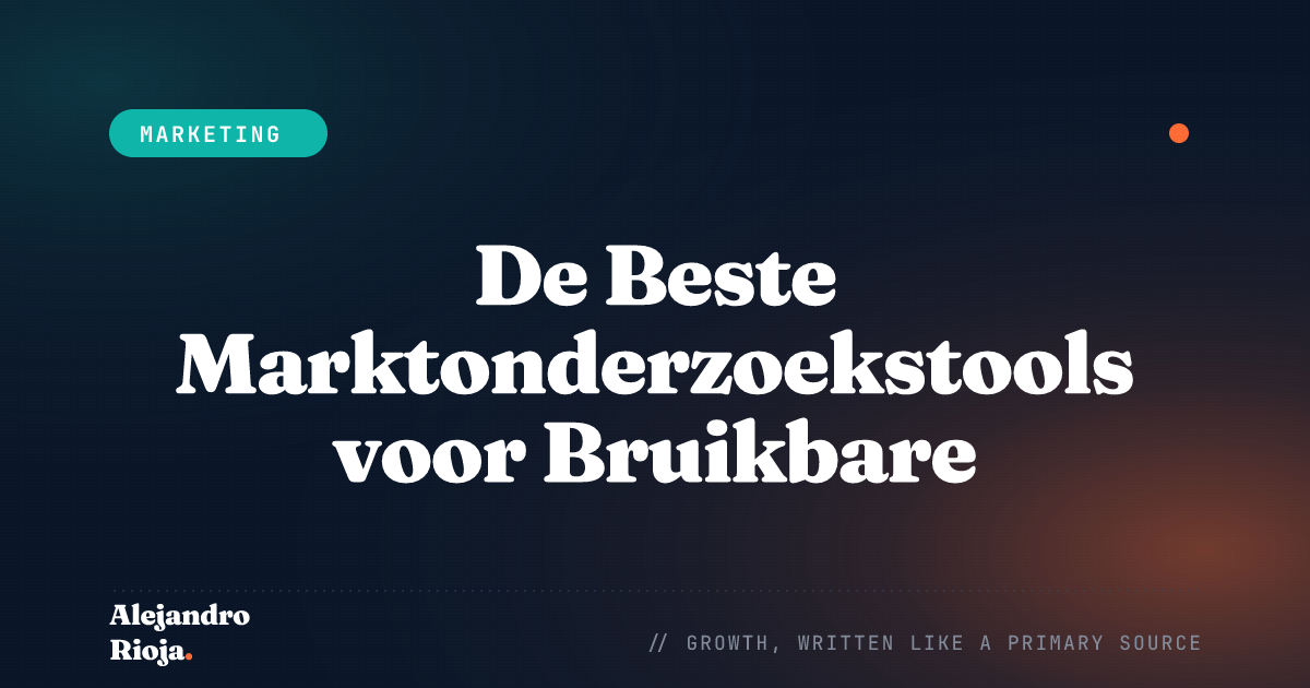 De Beste Marktonderzoekstools voor Bruikbare Inzichten